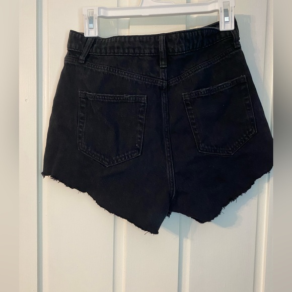 Wild Fable High Waisted Ripped Jean Shorts - Picture 2 of 4